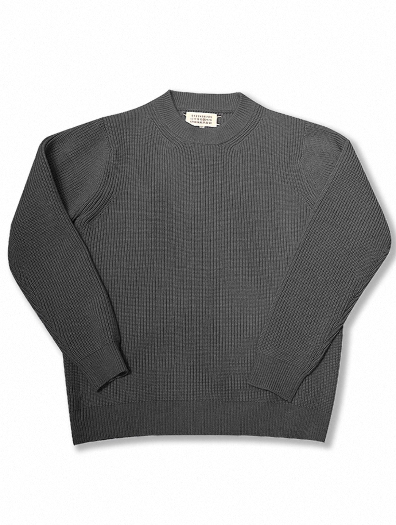 MARGIELA "FOUR-STITCH" RIBBED KNIT