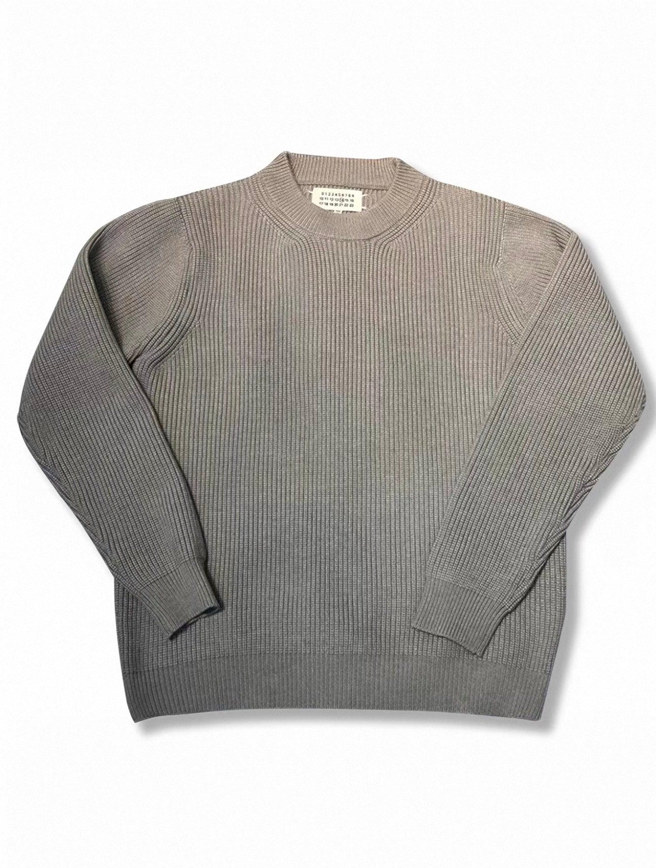 MARGIELA "FOUR-STITCH" RIBBED KNIT