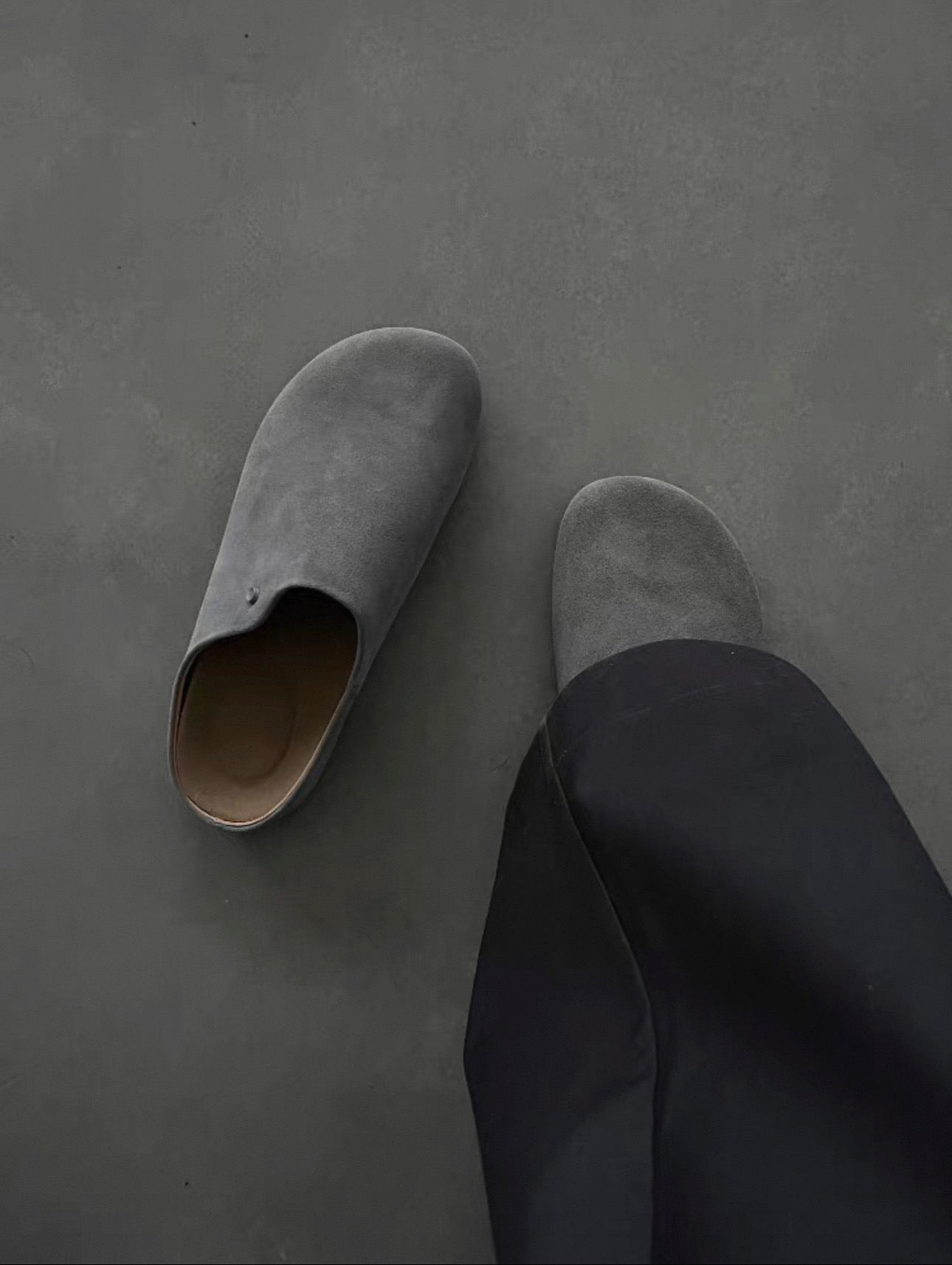 ASH SUEDE MULE